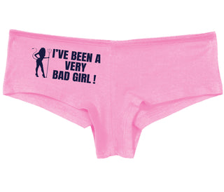 I've Been A Very Bad Girl - Pink Boy Short