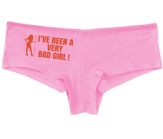 I've Been A Very Bad Girl - Pink Boy Short