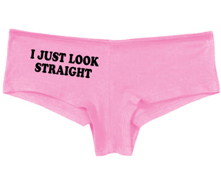 I Just Look Straight - Pink Boy Short