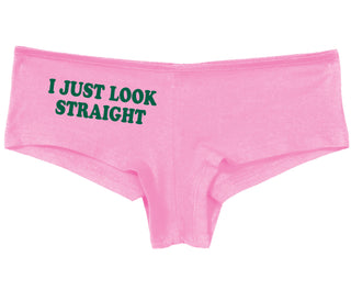 I Just Look Straight - Pink Boy Short