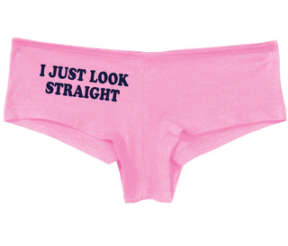 I Just Look Straight - Pink Boy Short