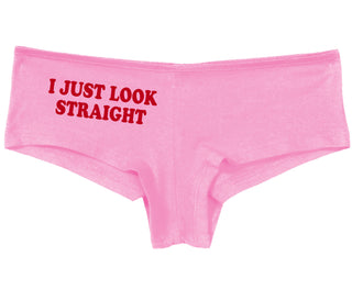 I Just Look Straight - Pink Boy Short