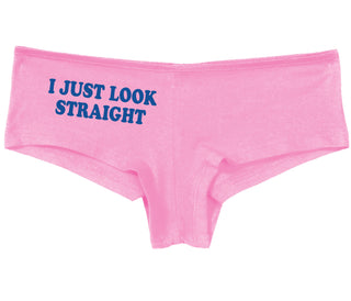 I Just Look Straight - Pink Boy Short