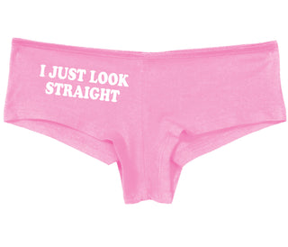 I Just Look Straight - Pink Boy Short
