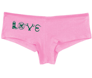 Love Fire Fighter - Pink Boy Short
