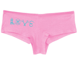 Love Fire Fighter - Pink Boy Short