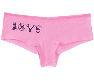 Love Fire Fighter - Pink Boy Short