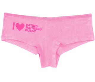 I Love Eating Mistress's Pussy - Pink Boy Short