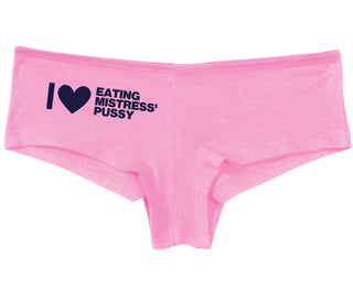 I Love Eating Mistress's Pussy - Pink Boy Short