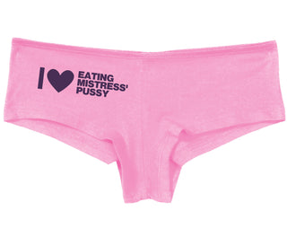 I Love Eating Mistress's Pussy - Pink Boy Short