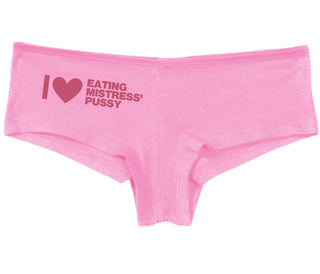 I Love Eating Mistress's Pussy - Pink Boy Short