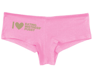 I Love Eating Mistress's Pussy - Pink Boy Short