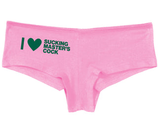 I Love Sucking Master's Cock - Pink Boy Short
