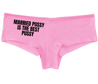 Married Pussy Is The Best Pussy - Pink Boy Short