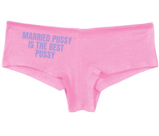 Married Pussy Is The Best Pussy - Pink Boy Short