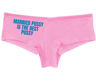 Married Pussy Is The Best Pussy - Pink Boy Short