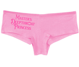 Master's Deepthroat Princess - Pink Boy Short