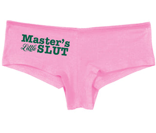 Master's Little Slut - Pink Boy Short