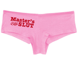 Master's Little Slut - Pink Boy Short