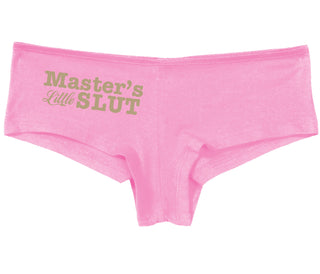 Master's Little Slut - Pink Boy Short