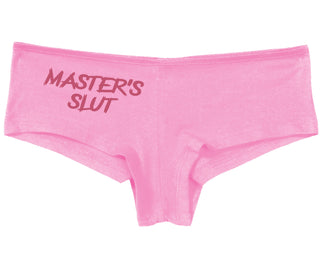 Master's Slut - Pink Boy Short
