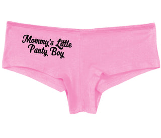 Mommy's Little Panty Boy - Pink Boy Short