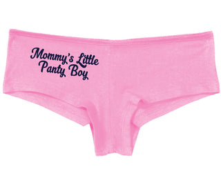 Mommy's Little Panty Boy - Pink Boy Short