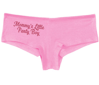 Mommy's Little Panty Boy - Pink Boy Short