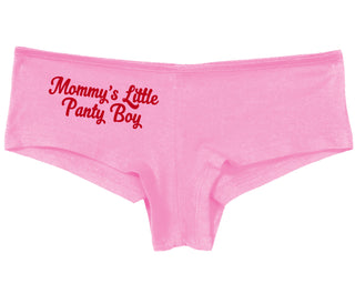 Mommy's Little Panty Boy - Pink Boy Short