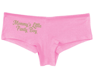 Mommy's Little Panty Boy - Pink Boy Short
