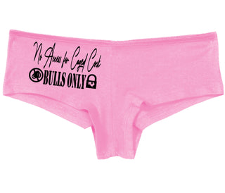 No Caged Cuck Cock - Bulls Only - Pink Boy Short