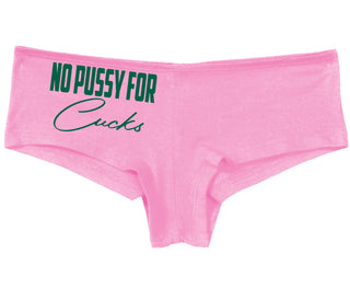 No Pussy For Cucks - Pink Boy Short