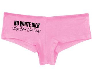 No White Dick - Big Black Cock Only - Pink Boy Short