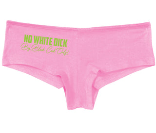 No White Dick - Big Black Cock Only - Pink Boy Short