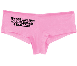 It’s Not Cheating If My Husband Has A Small Dick - Pink Boy Short