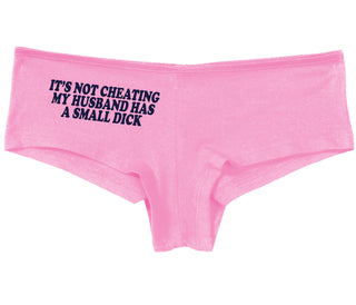 It’s Not Cheating If My Husband Has A Small Dick - Pink Boy Short