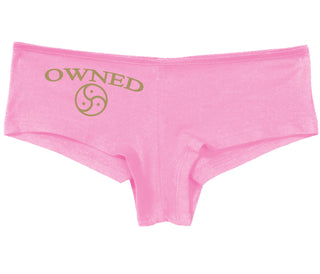 Owned With BDSM Symbol - Pink Boy Short