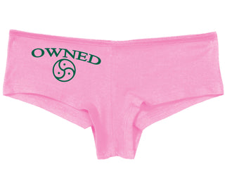 Owned With BDSM Symbol - Pink Boy Short