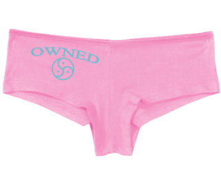 Owned With BDSM Symbol - Pink Boy Short