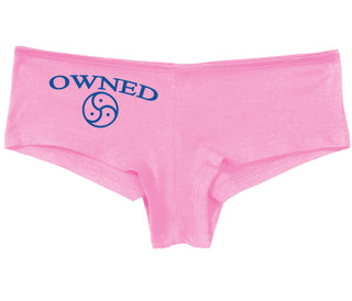 Owned With BDSM Symbol - Pink Boy Short