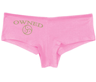 Owned With BDSM Symbol - Pink Boy Short