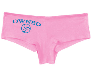Owned With BDSM Symbol - Pink Boy Short