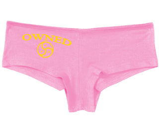 Owned With BDSM Symbol - Pink Boy Short