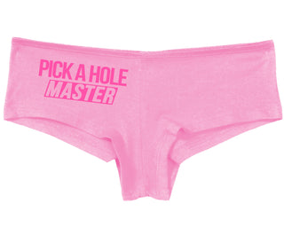 Pick A Hole Master - Pink Boy Short