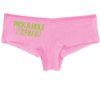 Pick A Hole Master - Pink Boy Short