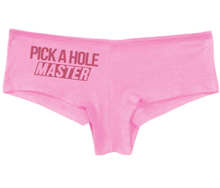 Pick A Hole Master - Pink Boy Short