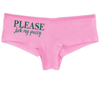 Please Lick My Pussy - Pink Boy Short