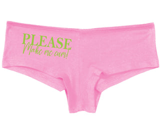 Please Make Me Cum - Pink Boy Short
