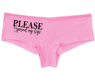 Please Spread My Legs - Pink Boy Short
