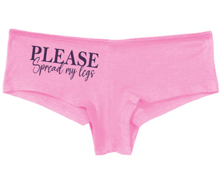 Please Spread My Legs - Pink Boy Short